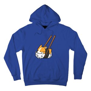 Corgi Sushi Funny Dog Gift Hoodie