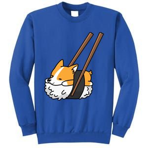 Corgi Sushi Funny Dog Gift Sweatshirt