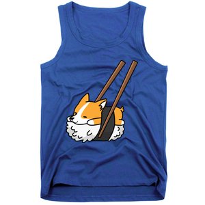 Corgi Sushi Funny Dog Gift Tank Top