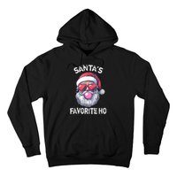 Christmas SantaS Favorite Ho Funny Santa Claus Cute Xmas Hoodie