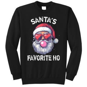 Christmas SantaS Favorite Ho Funny Santa Claus Cute Xmas Sweatshirt