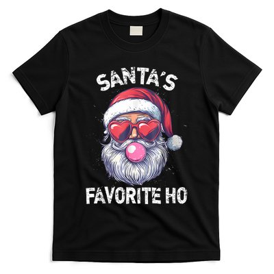 Christmas SantaS Favorite Ho Funny Santa Claus Cute Xmas T-Shirt