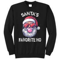 Christmas SantaS Favorite Ho Funny Santa Claus Cute Xmas Tall Sweatshirt