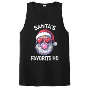 Christmas SantaS Favorite Ho Funny Santa Claus Cute Xmas PosiCharge Competitor Tank