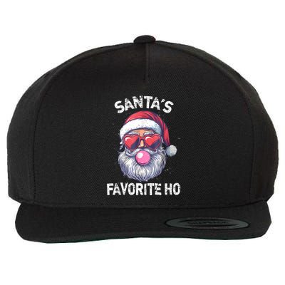 Christmas SantaS Favorite Ho Funny Santa Claus Cute Xmas Wool Snapback Cap