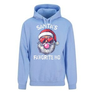 Christmas SantaS Favorite Ho Funny Santa Claus Cute Xmas Unisex Surf Hoodie