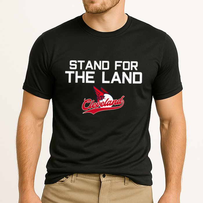 Cleveland Stand For The Land Cooling Performance Crew T-Shirt