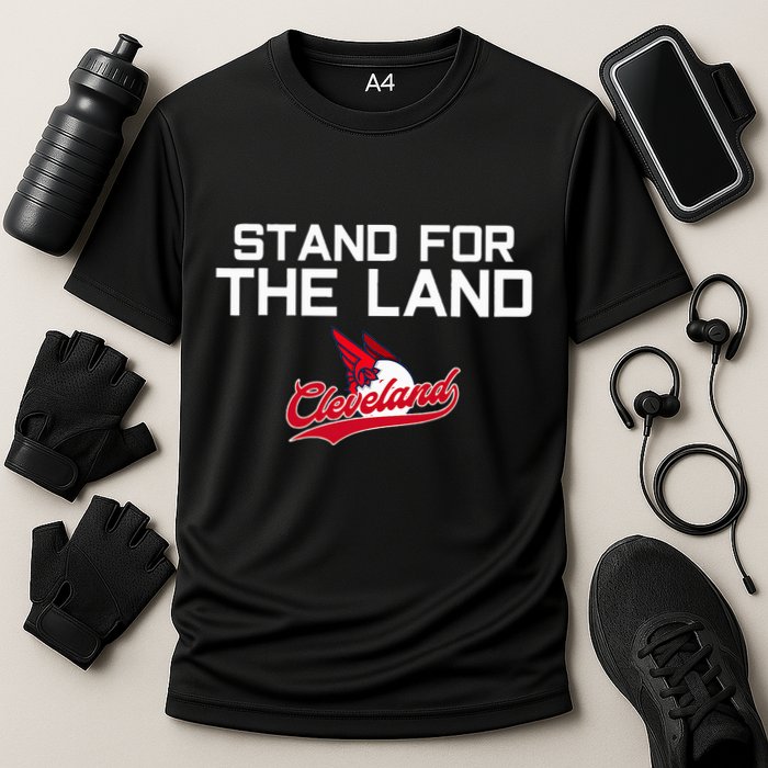 Cleveland Stand For The Land Cooling Performance Crew T-Shirt