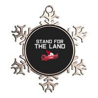 Cleveland Stand For The Land Metallic Star Ornament