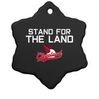 Cleveland Stand For The Land Ceramic Star Ornament