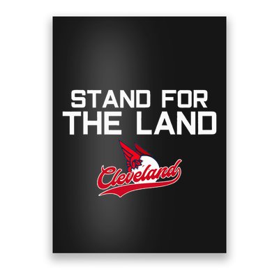 Cleveland Stand For The Land Poster