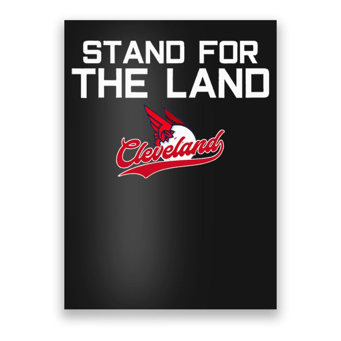 Cleveland Stand For The Land Poster