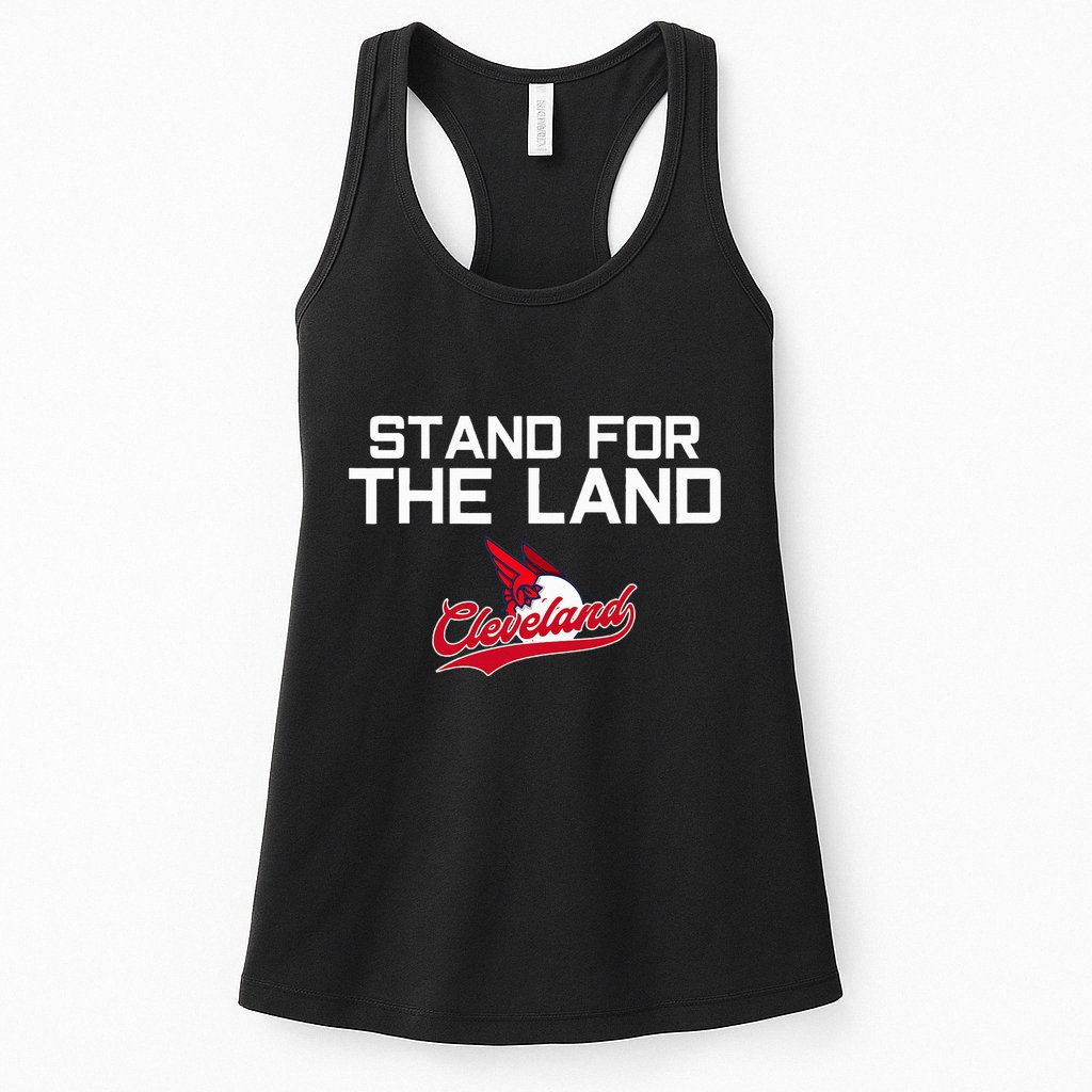 Cleveland Stand For The Land Womens Tank Top