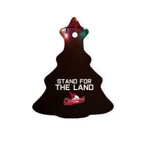 Cleveland Stand For The Land Ceramic Tree Ornament