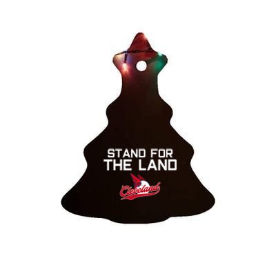 Cleveland Stand For The Land Ceramic Tree Ornament