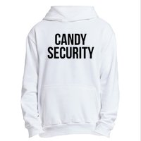 Candy Security Funny Halloween Costume For Parents Urban Pullover Hoodie