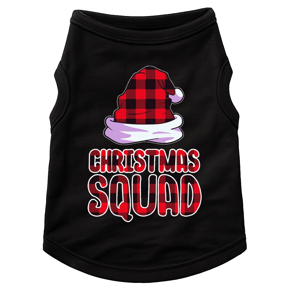 Christmas Squad Family Group Matching Christmas Party Pajama Doggie Tank