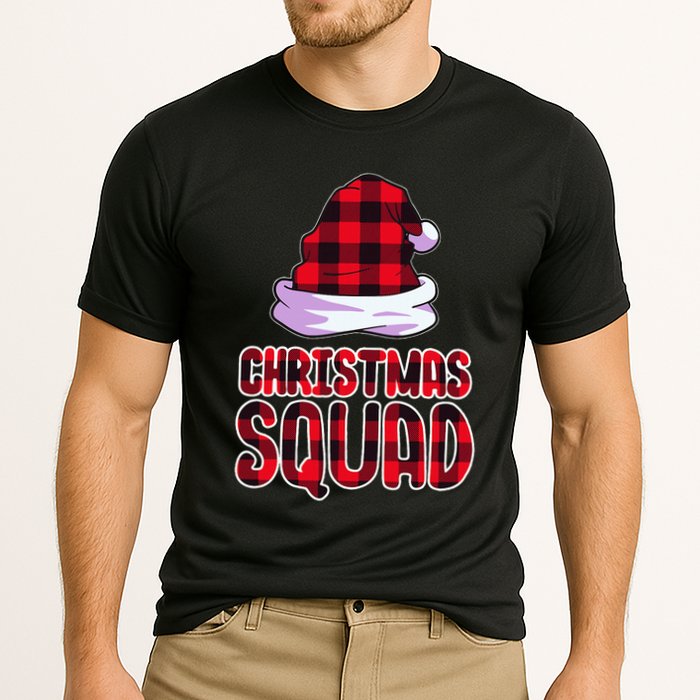 Christmas Squad Family Group Matching Christmas Party Pajama Performance Shirt