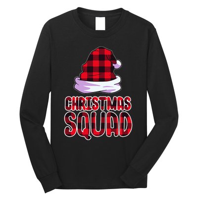 Christmas Squad Family Group Matching Christmas Party Pajama Long Sleeve Shirt