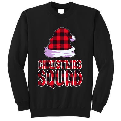 Christmas Squad Family Group Matching Christmas Party Pajama Sweatshirt