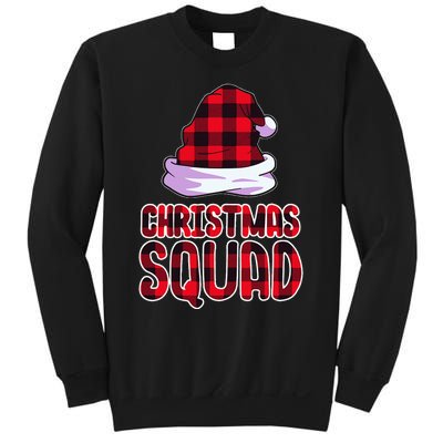 Christmas Squad Family Group Matching Christmas Party Pajama Sweatshirt