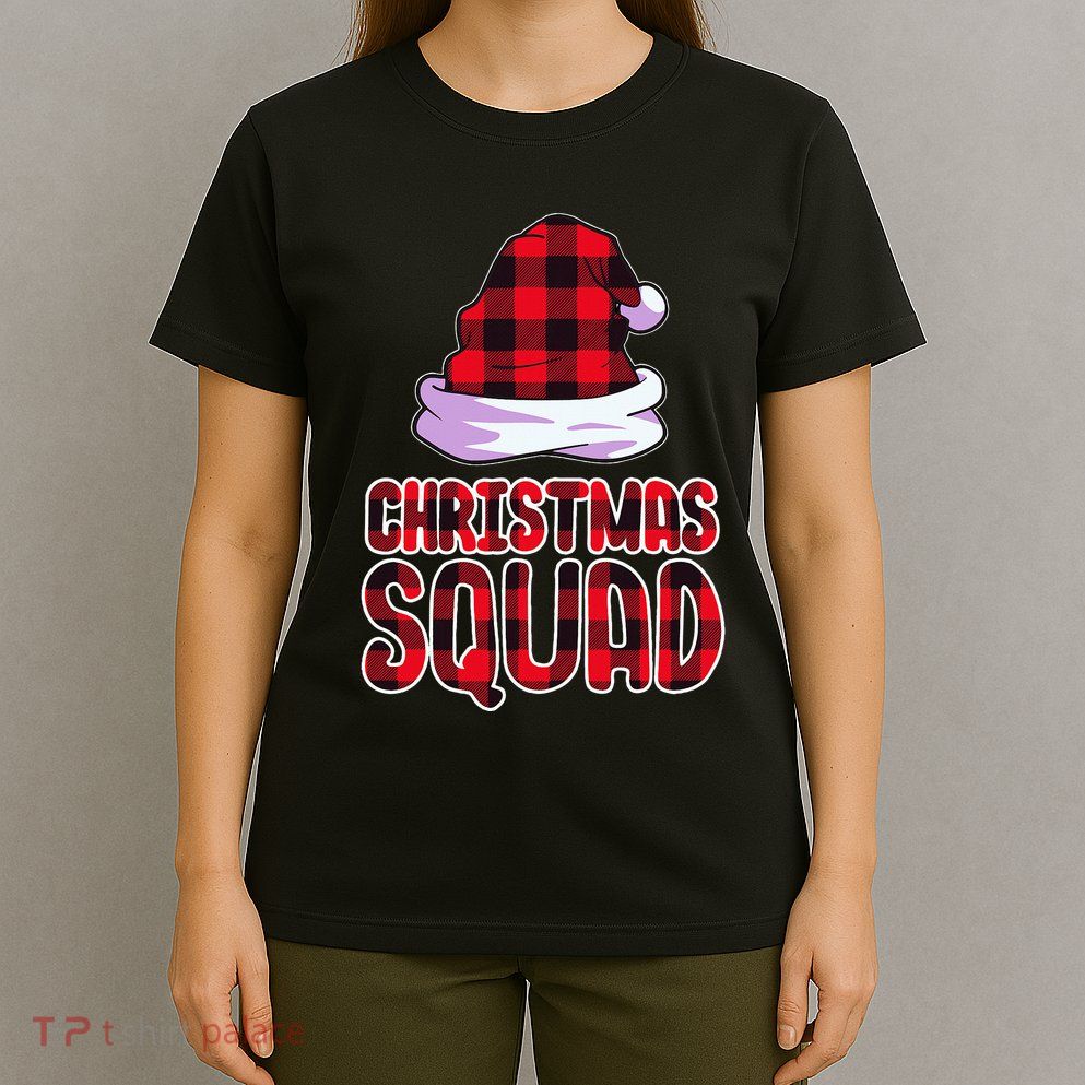 Christmas Squad Family Group Matching Christmas Party Pajama T-Shirt