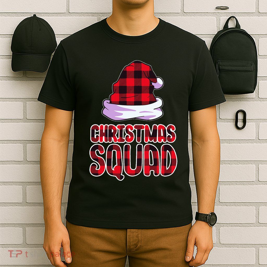 Christmas Squad Family Group Matching Christmas Party Pajama T-Shirt