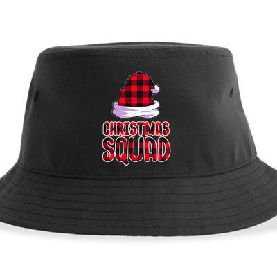 Christmas Squad Family Group Matching Christmas Party Pajama Sustainable Bucket Hat