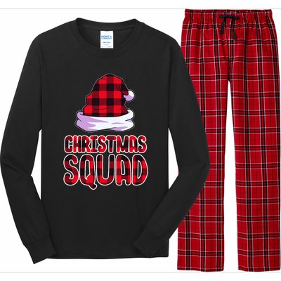 Christmas Squad Family Group Matching Christmas Party Pajama Long Sleeve Pajama Set