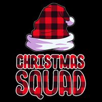 Christmas Squad Family Group Matching Christmas Party Pajama 16 in Basic Backpack