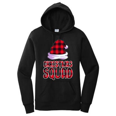 Christmas Squad Family Group Matching Christmas Party Pajama Women's Pullover Hoodie