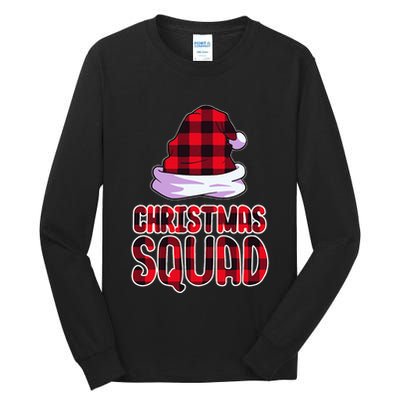 Christmas Squad Family Group Matching Christmas Party Pajama Tall Long Sleeve T-Shirt