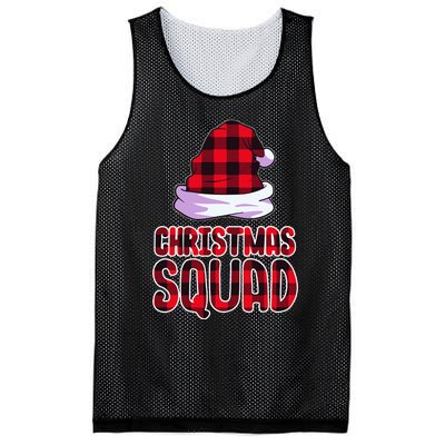 Christmas Squad Family Group Matching Christmas Party Pajama Mesh Reversible Basketball Jersey Tank