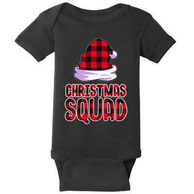 Christmas Squad Family Group Matching Christmas Party Pajama Baby Bodysuit