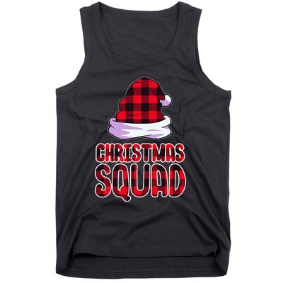 Christmas Squad Family Group Matching Christmas Party Pajama Tank Top