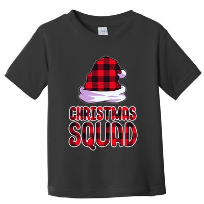 Christmas Squad Family Group Matching Christmas Party Pajama Toddler T-Shirt