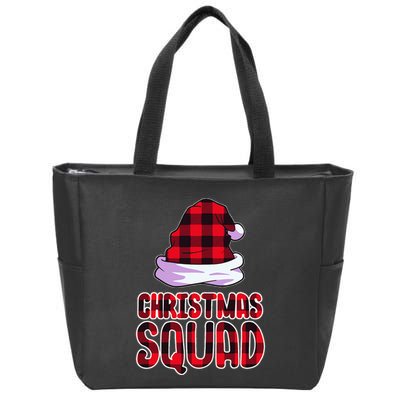 Christmas Squad Family Group Matching Christmas Party Pajama Zip Tote Bag