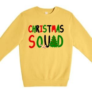 Christmas Squad Family Matching Premium Crewneck Sweatshirt