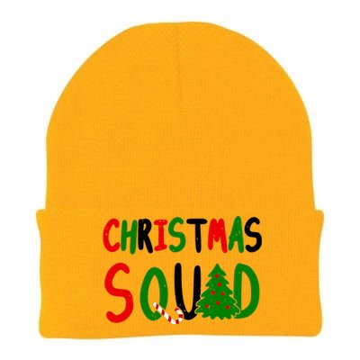 Christmas Squad Family Matching Knit Cap Winter Beanie