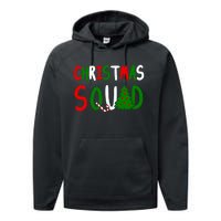 Christmas Squad Family Matching Performance Fleece Hoodie