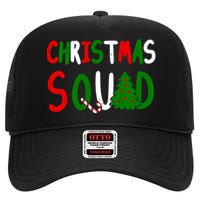 Christmas Squad Family Matching High Crown Mesh Back Trucker Hat