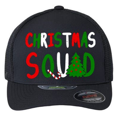 Christmas Squad Family Matching Flexfit Unipanel Trucker Cap