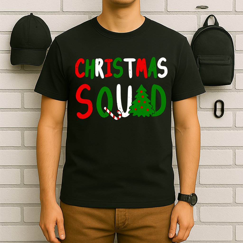 Christmas Squad Family Matching T-Shirt