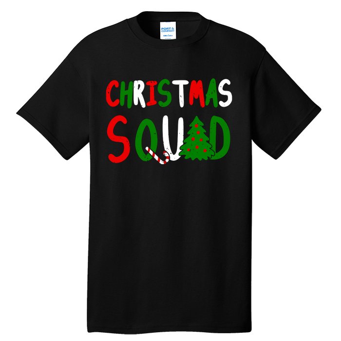 Christmas Squad Family Matching Tall T-Shirt