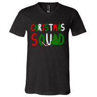 Christmas Squad Family Matching V-Neck T-Shirt