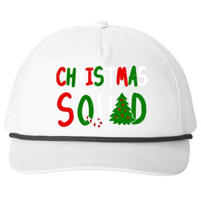 Christmas Squad Family Matching Snapback Five-Panel Rope Hat