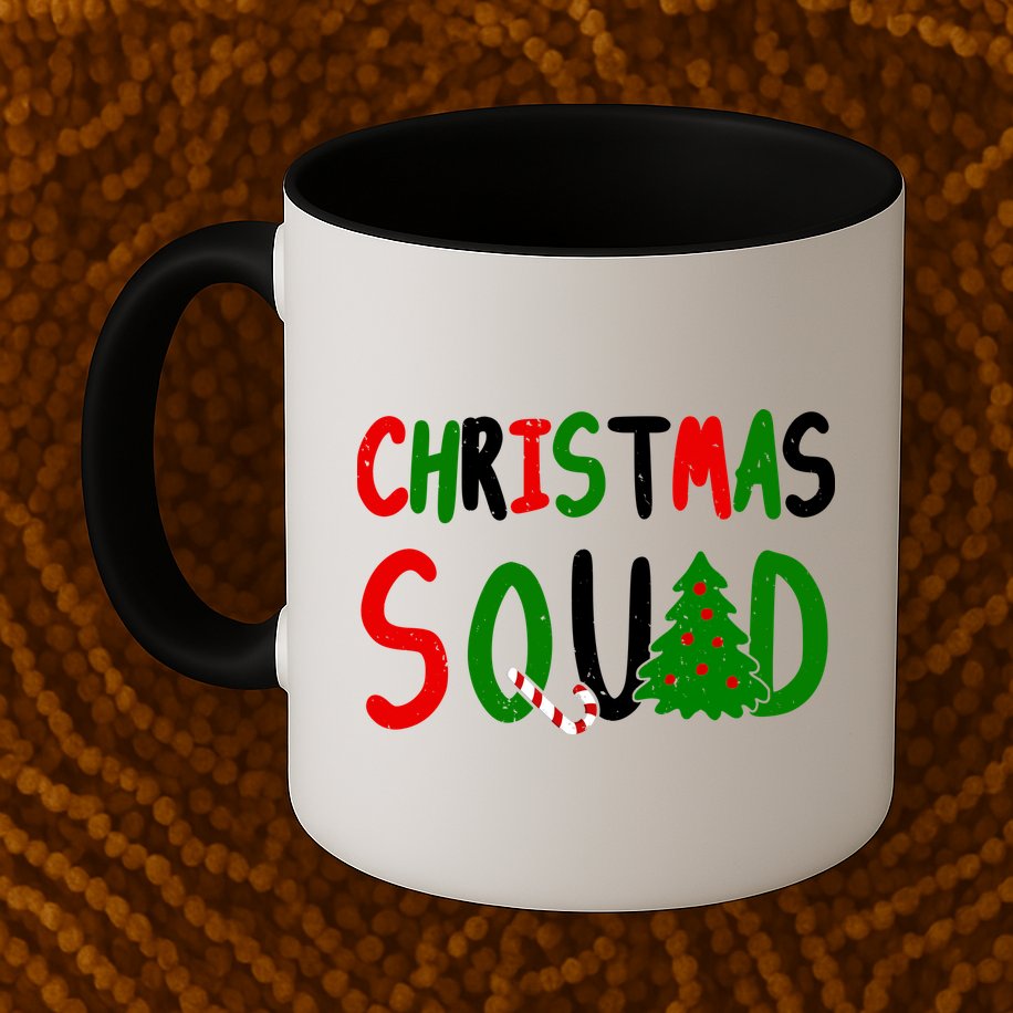 Christmas Squad Family Matching Mug