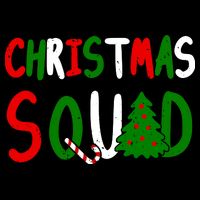 Christmas Squad Family Matching Drawstring Bag