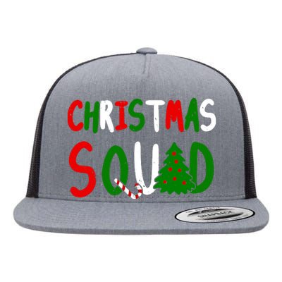 Christmas Squad Family Matching Flat Bill Trucker Hat