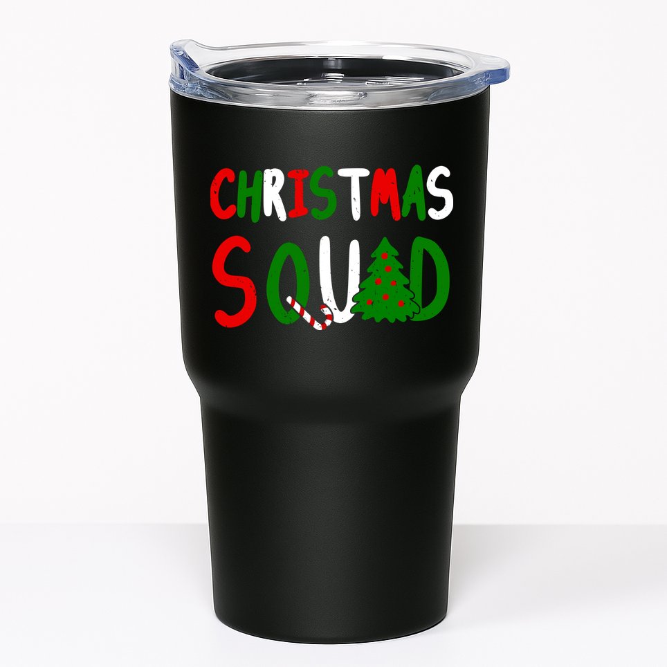 Christmas Squad Family Matching Tumbler